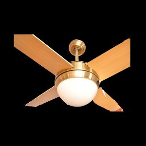 Antique brass Finish LED Decorative Ceiling Fan